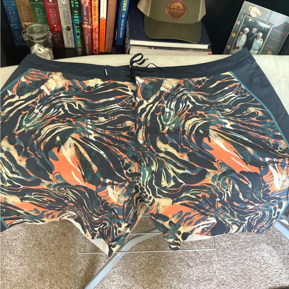 Vibrant Abstract Swim Shorts